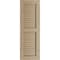 Ekena Millwork Rustic Two Equal Louver Rough Sawn Faux Wood Shutters (Per Pair), Primed Tan, 12"W x 68"H SHULV12X68RSPR - alternate 13